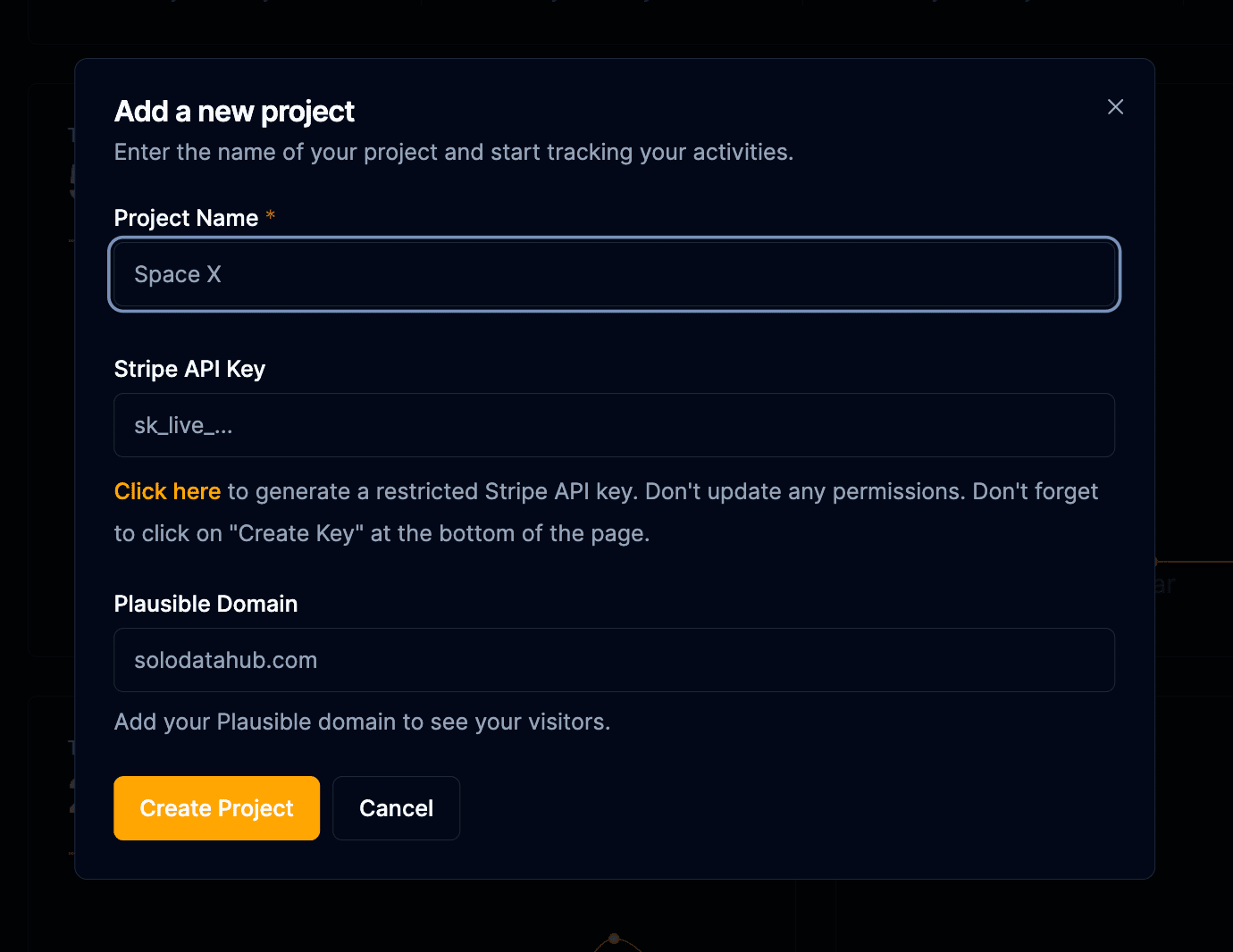 Create a Project in Under a Minute